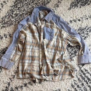 Altar’d State Plaid Button-Up Shirt